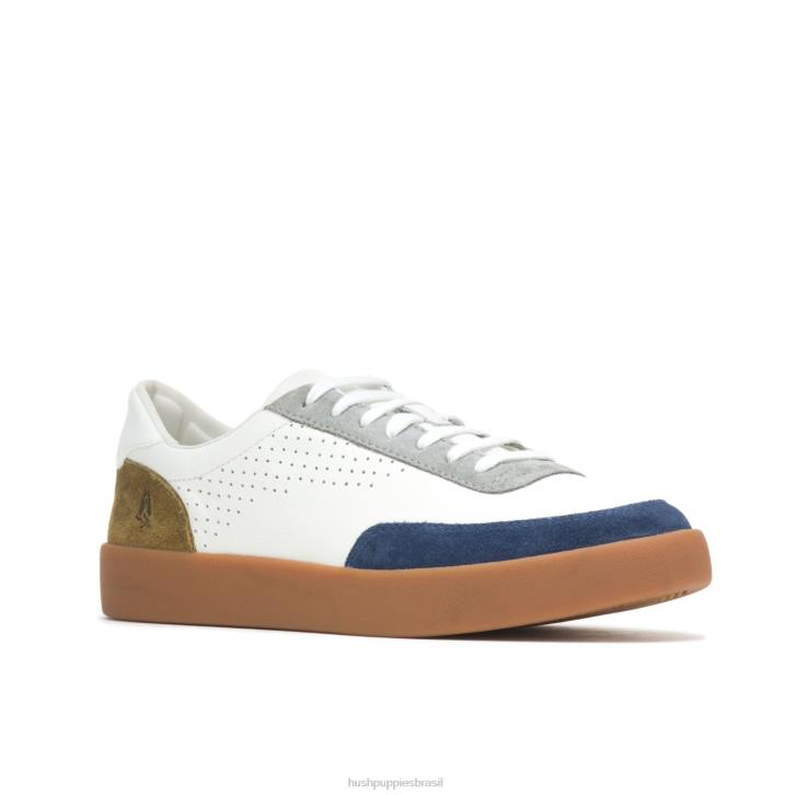 camurça verde-oliva tênis Charlie Court homens Hush Puppies tênis ZZ6R327