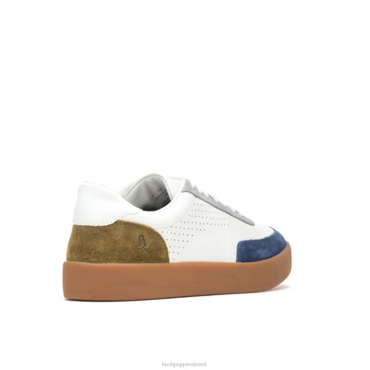 camurça verde-oliva tênis Charlie Court homens Hush Puppies tênis ZZ6R327