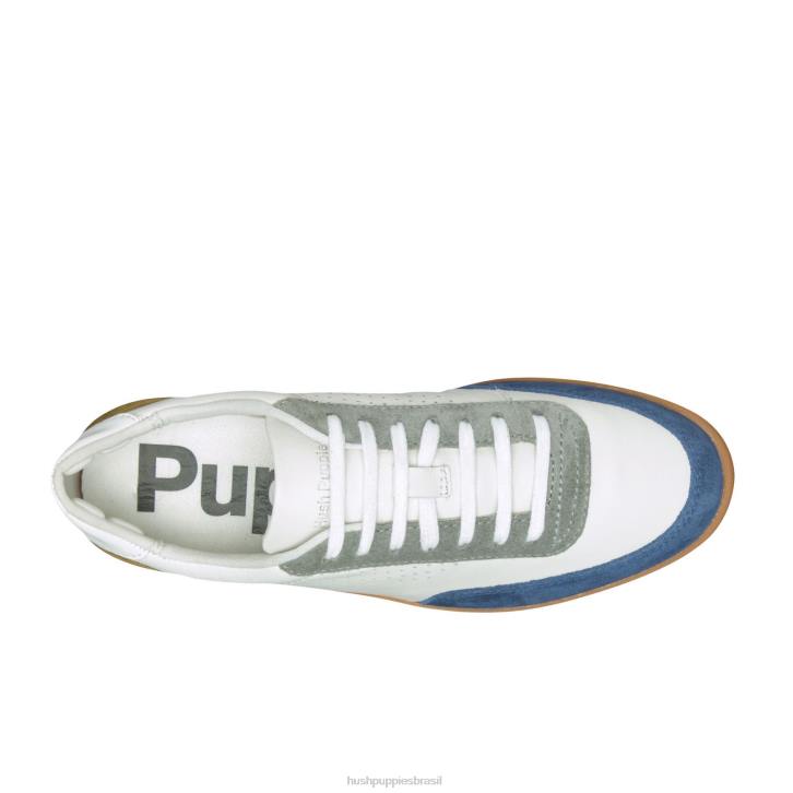 camurça verde-oliva tênis Charlie Court homens Hush Puppies tênis ZZ6R327