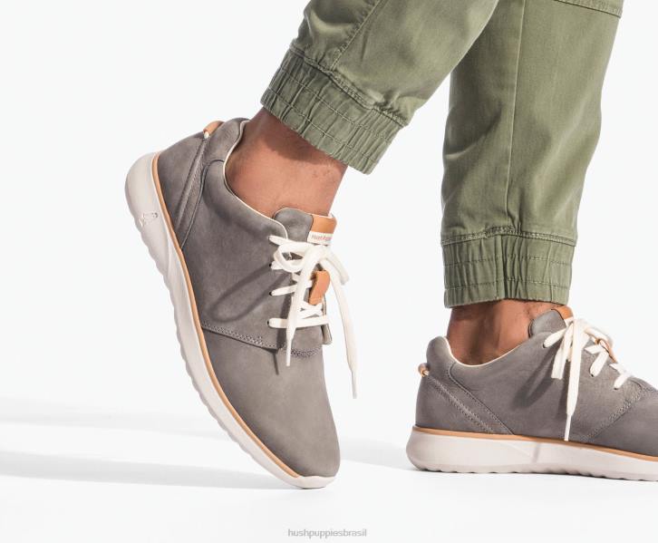 nubuck azul marinho o bom tênis de cadarço homens Hush Puppies tênis ZZ6R339