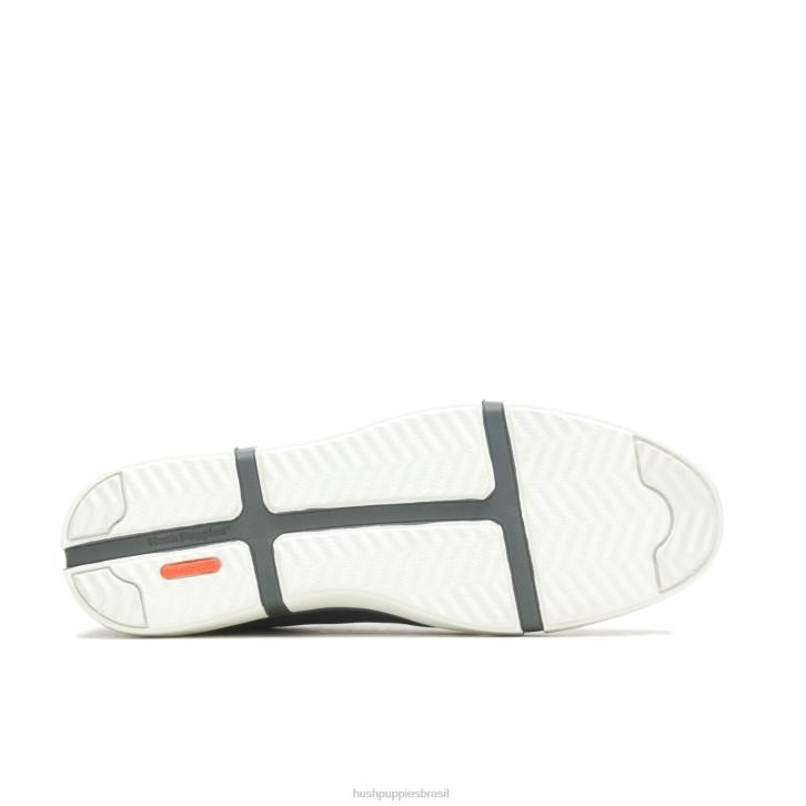 têxtil azul marinho briggs tênis bico fino homens Hush Puppies tênis ZZ6R293
