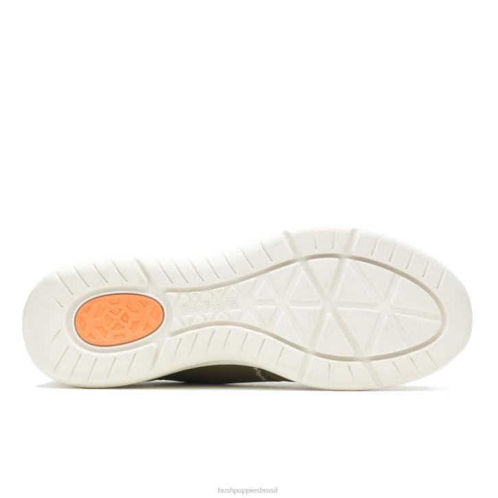 verde oliva elevar tênis bungee homens Hush Puppies tênis ZZ6R336