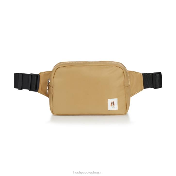 bronzeado bolsa transversal basset hound mulheres Hush Puppies bolsa ZZ6R245