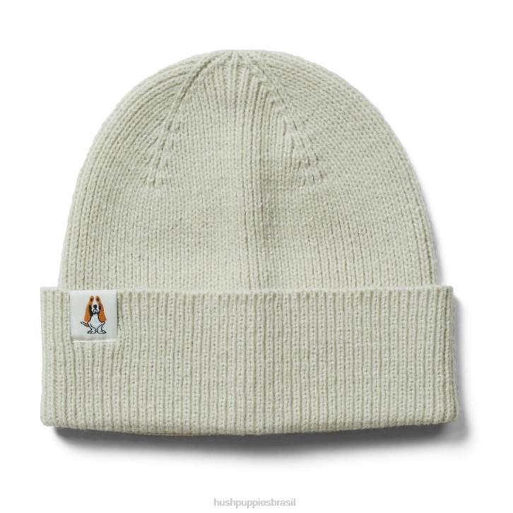 arenito bege gorro de malha mulheres Hush Puppies gorro ZZ6R253