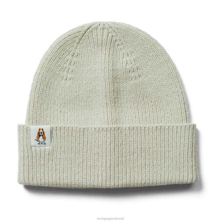 arenito bege gorro de malha mulheres Hush Puppies gorro ZZ6R253