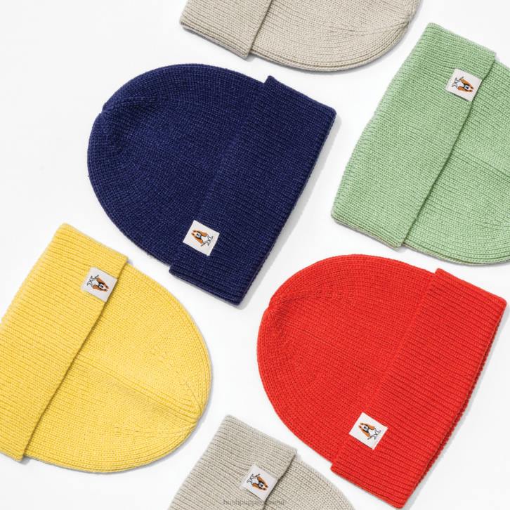 laranja tijolo gorro de malha mulheres Hush Puppies gorro ZZ6R255