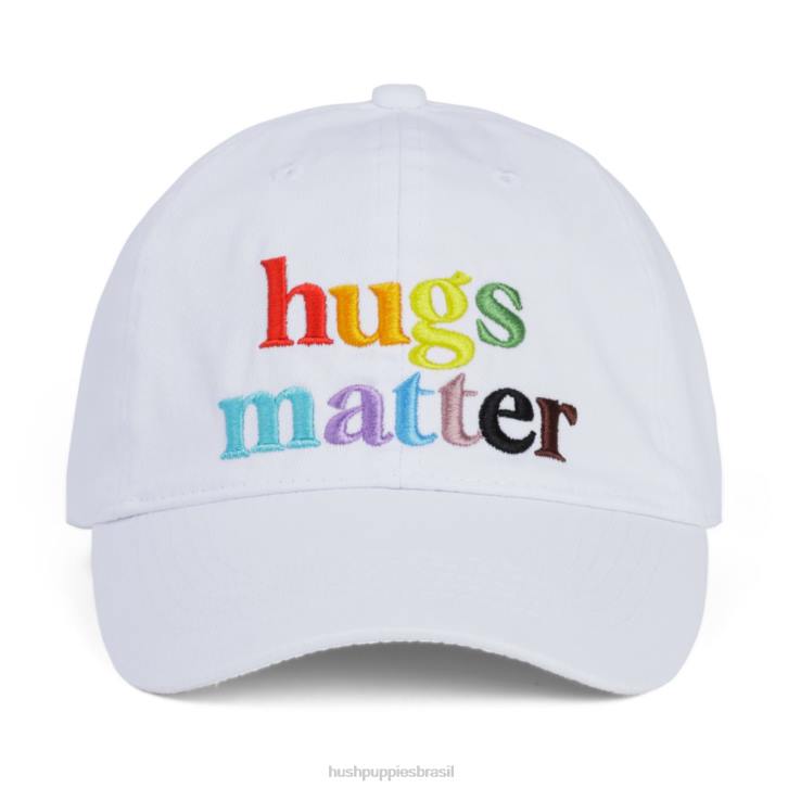 orgulho branco boné de baseball mulheres Hush Puppies boné ZZ6R241