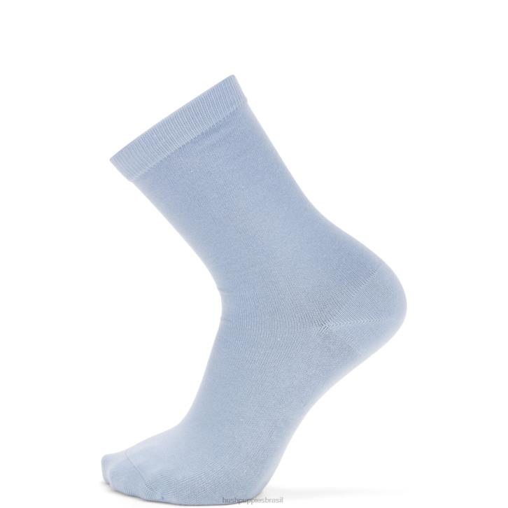 aço azul meia core unissex mulheres Hush Puppies meias ZZ6R261