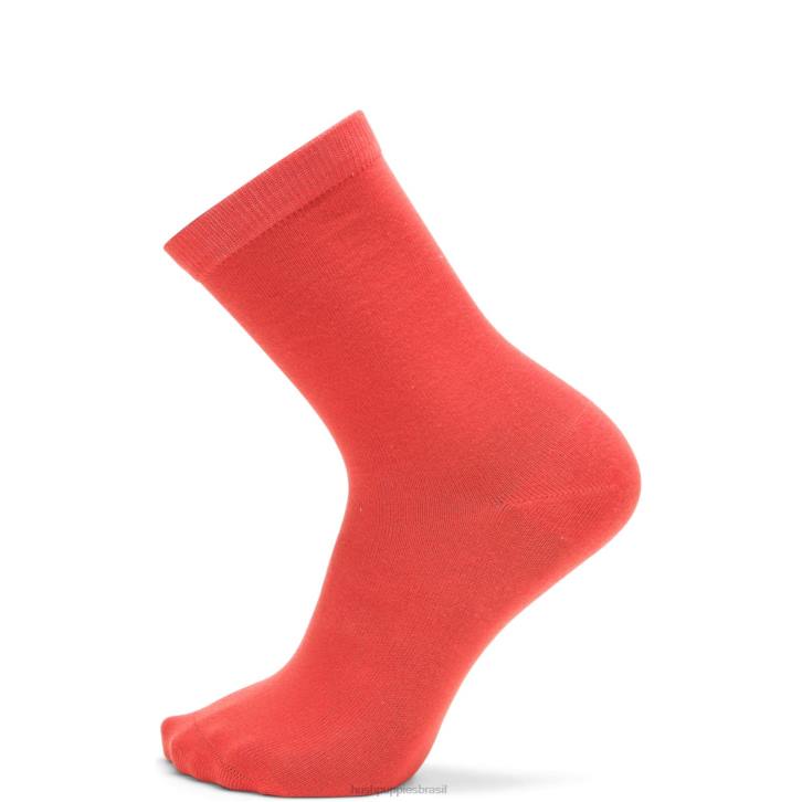 laranja tijolo meia core unissex mulheres Hush Puppies meias ZZ6R263