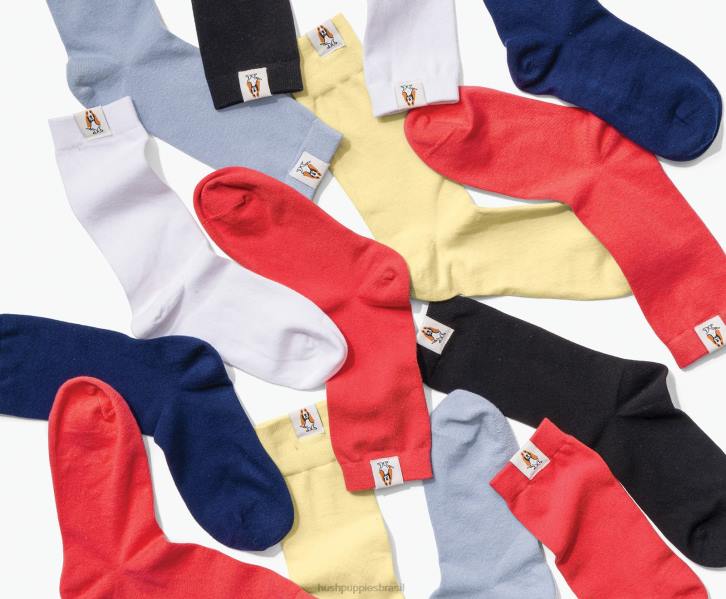 preto meia core unissex mulheres Hush Puppies meias ZZ6R264