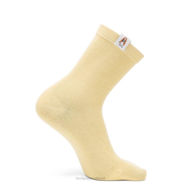 sol amarelo meia core unissex mulheres Hush Puppies meias ZZ6R262