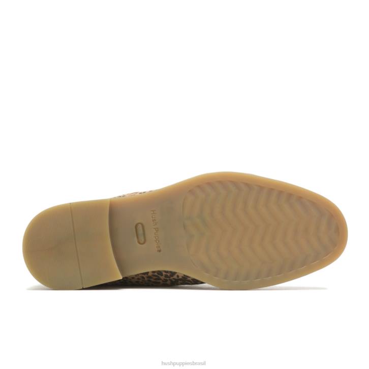 camurça com estampa de leopardo bailey chukka 2 mulheres Hush Puppies bota ZZ6R197