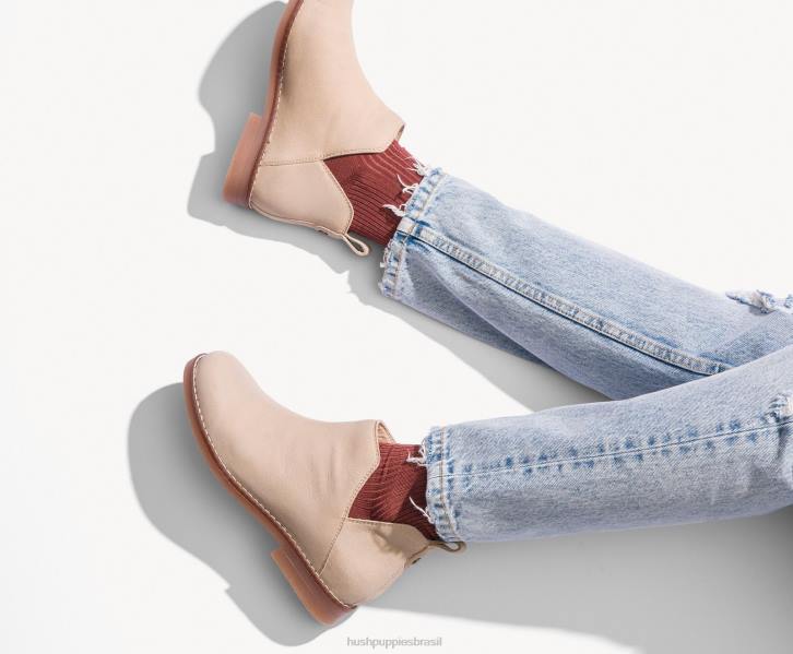 camurça taupe botinha mazin cayto mulheres Hush Puppies bota ZZ6R173