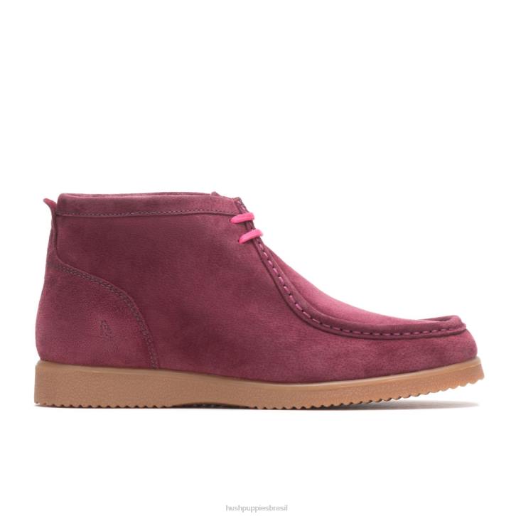 camurça vinho ponte unissex 2 mulheres Hush Puppies bota ZZ6R193