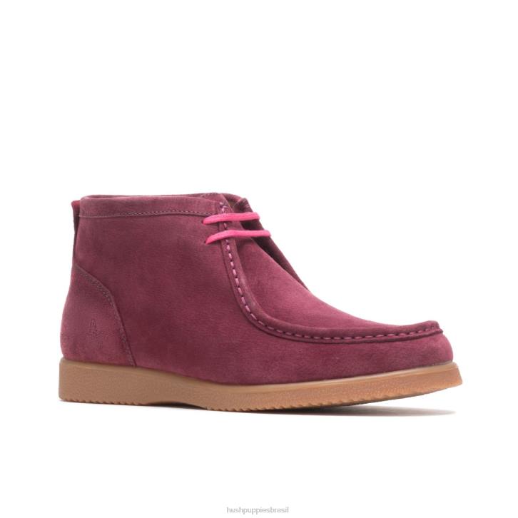 camurça vinho ponte unissex 2 mulheres Hush Puppies bota ZZ6R193