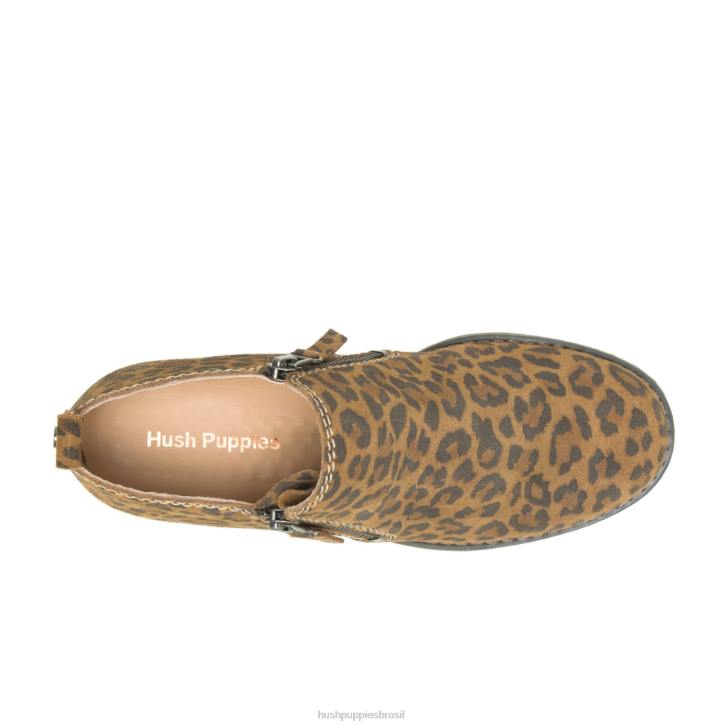 leopardo bota mazin cayto mulheres Hush Puppies bota ZZ6R162