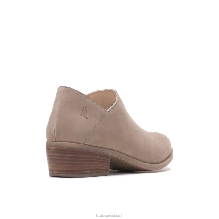 nubuck taupe sienna shootie mulheres Hush Puppies bota ZZ6R188