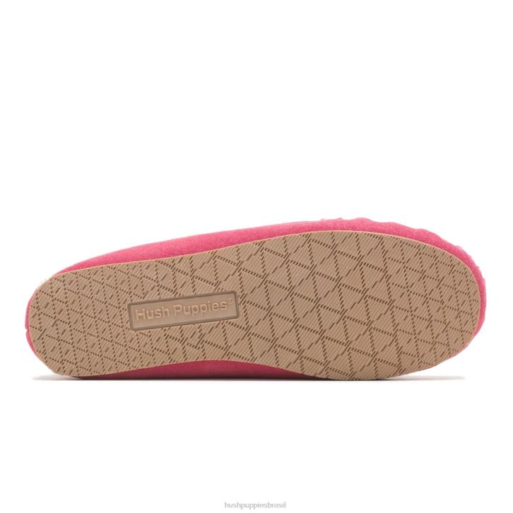 Rosa quente chinelo winnie mulheres Hush Puppies chinelo ZZ6R225