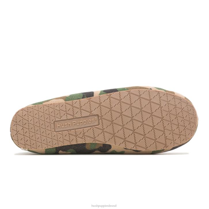 camuflado chinelo winnie mulheres Hush Puppies chinelo ZZ6R221