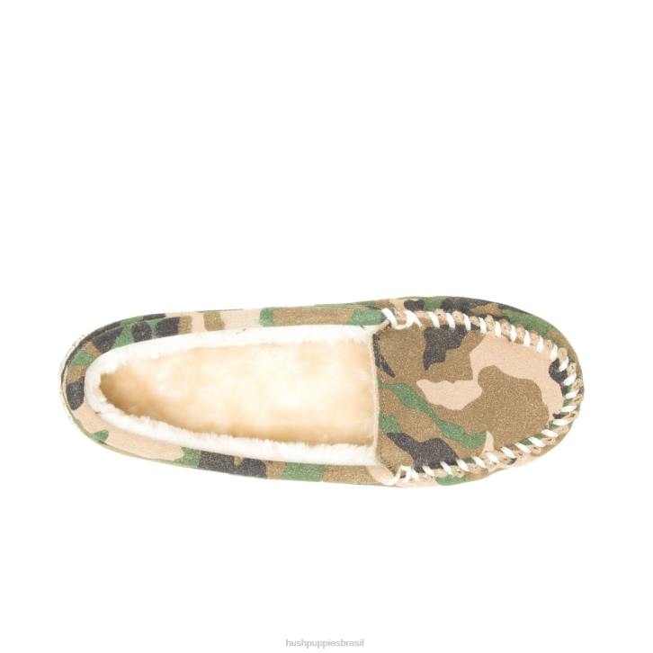 camuflado chinelo winnie mulheres Hush Puppies chinelo ZZ6R221
