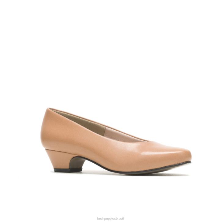 bronzeado queimado anjo ii mulheres Hush Puppies estilo suave ZZ6R208