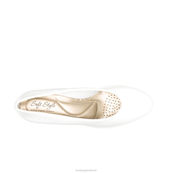 elegância branca anjo ii mulheres Hush Puppies estilo suave ZZ6R203