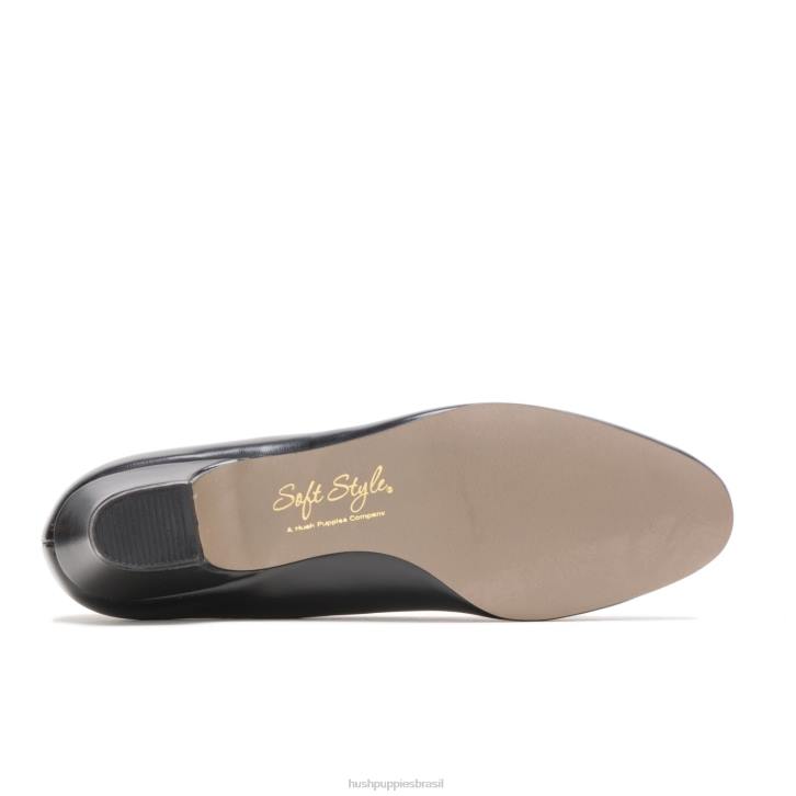 elegância negra anjo ii mulheres Hush Puppies estilo suave ZZ6R202