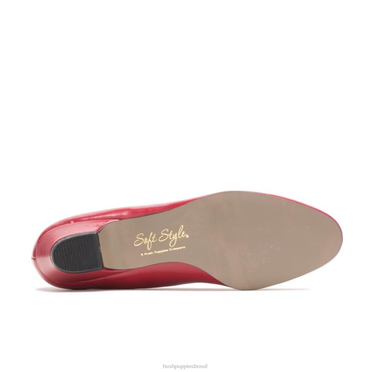 elegância vermelha anjo ii mulheres Hush Puppies estilo suave ZZ6R207
