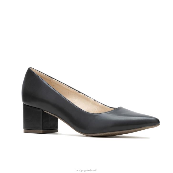 negrito negrito bomba de sofi mulheres Hush Puppies salto ZZ6R103