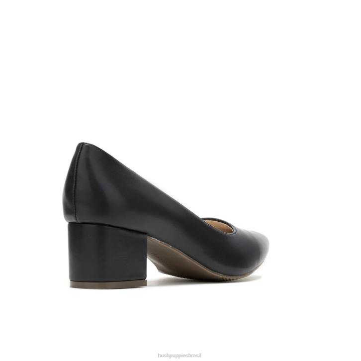 negrito negrito bomba de sofi mulheres Hush Puppies salto ZZ6R103