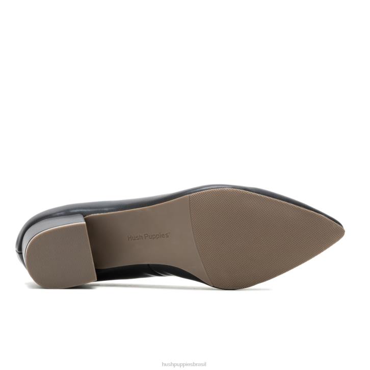 negrito negrito bomba de sofi mulheres Hush Puppies salto ZZ6R103