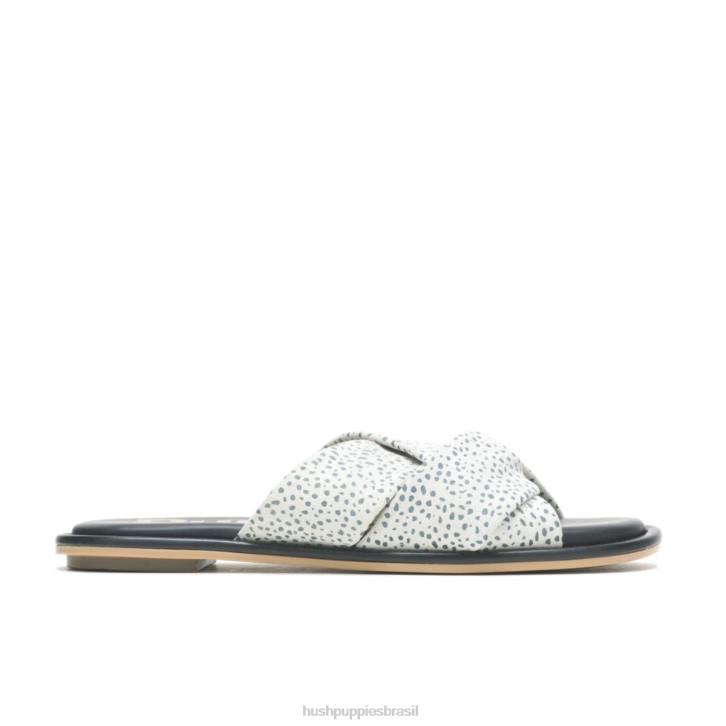 camurça leopardo da neve sandália emily mulheres Hush Puppies sandália ZZ6R3