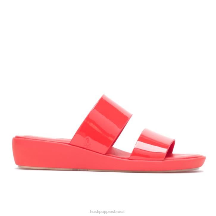 festa vermelha sandália brite jells mulheres Hush Puppies sandália ZZ6R21