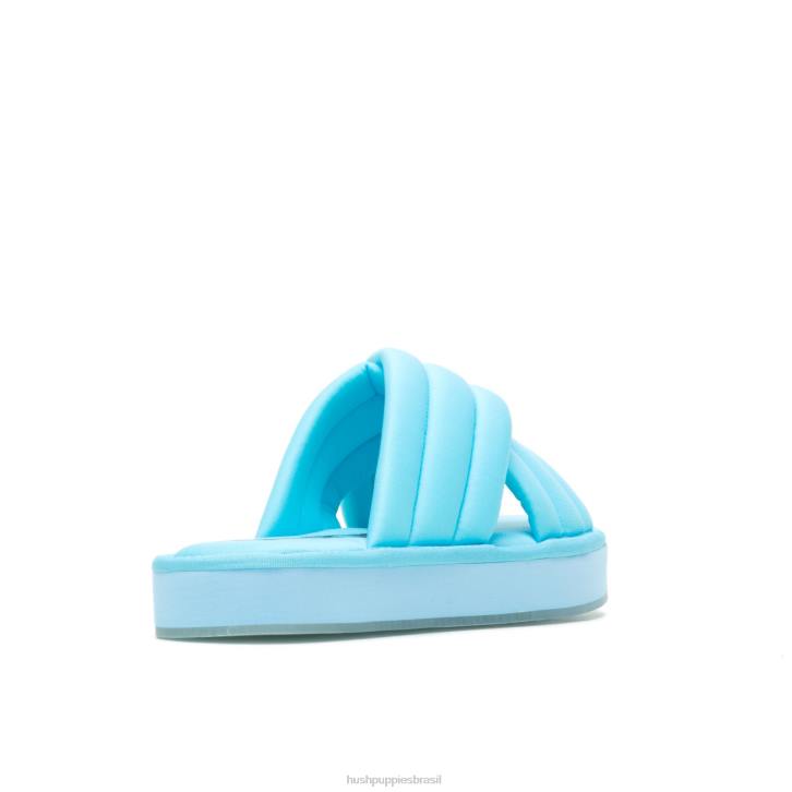 maui azul sandália de deslizamento de sol mulheres Hush Puppies sandália ZZ6R27