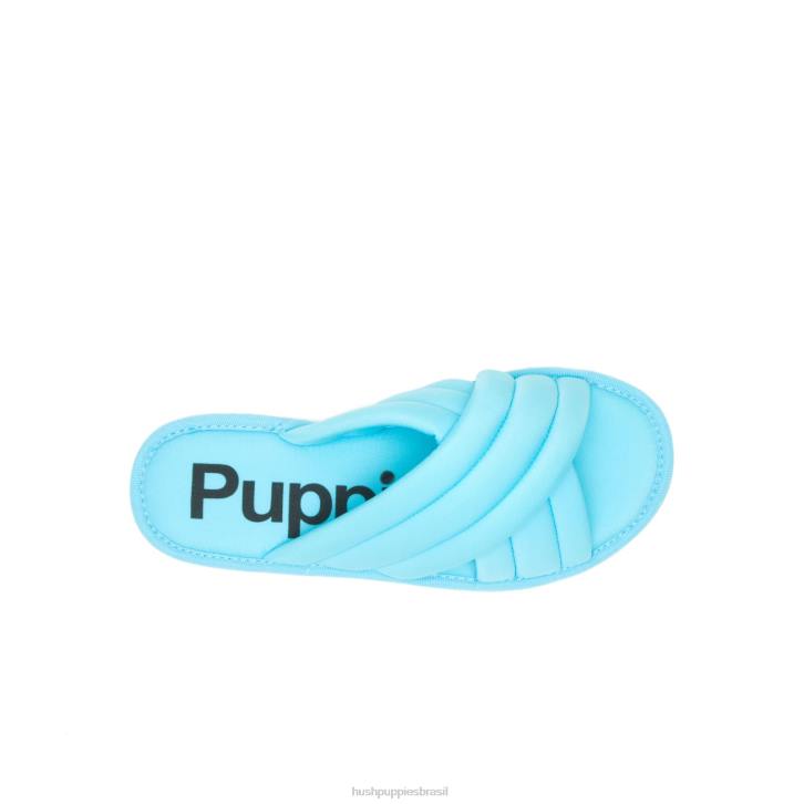 maui azul sandália de deslizamento de sol mulheres Hush Puppies sandália ZZ6R27