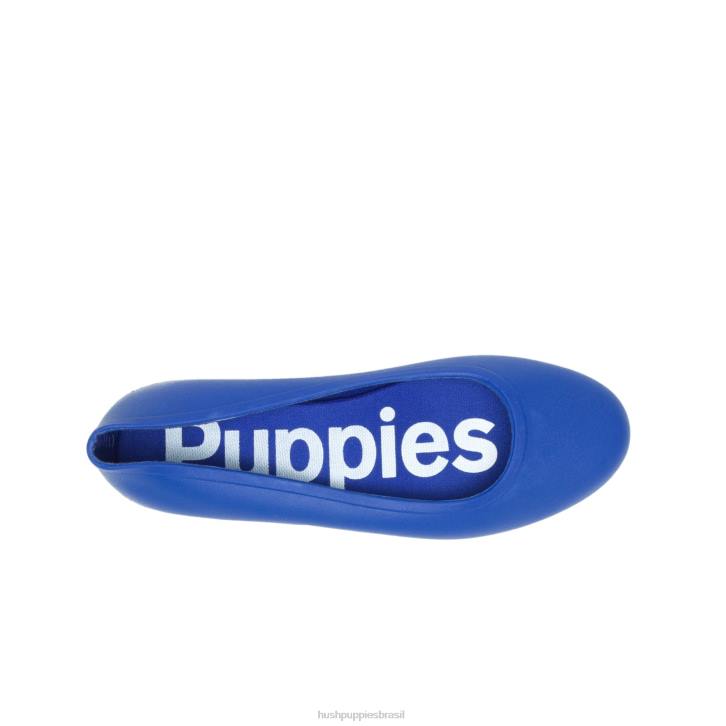 azul violeta brite pops flat mulheres Hush Puppies sapatos rasos ZZ6R89