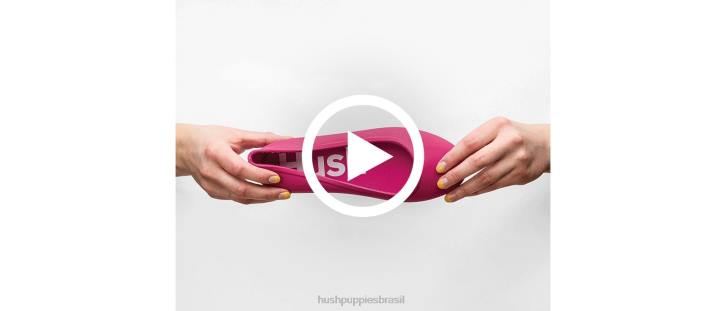 preto brite pops flat mulheres Hush Puppies sapatos rasos ZZ6R86