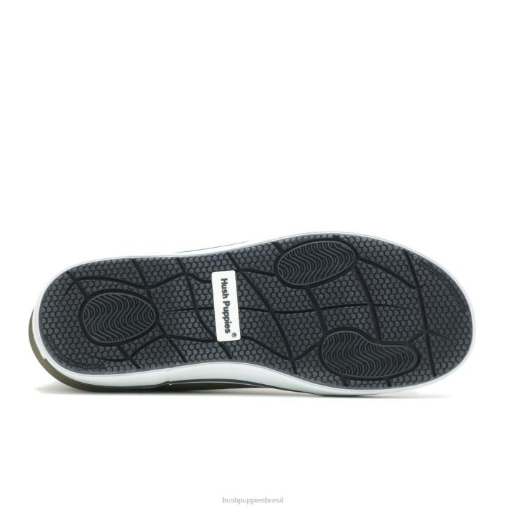 azeitona camuflada sapatilha de chuva mulheres Hush Puppies tênis ZZ6R147