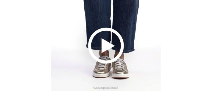 camurça bege tênis ryann mulheres Hush Puppies tênis ZZ6R139