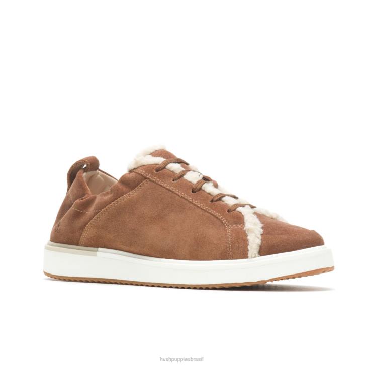 camurça bege tênis ryann mulheres Hush Puppies tênis ZZ6R139
