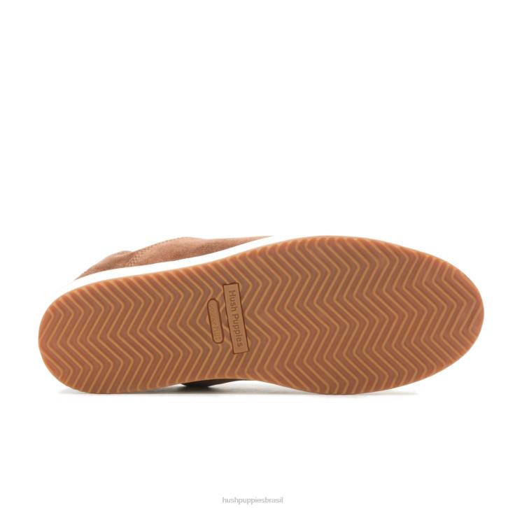 camurça bege tênis ryann mulheres Hush Puppies tênis ZZ6R139