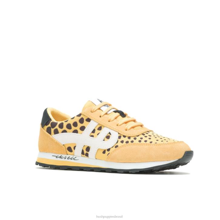 camurça multi amarela tênis seventy8 mulheres Hush Puppies tênis ZZ6R119