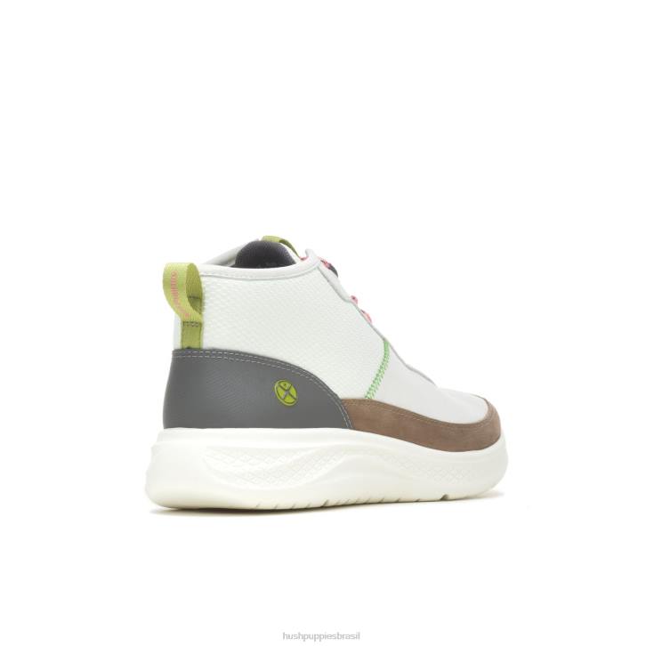 creme de baunilha nobuck elevar chukka mulheres Hush Puppies tênis ZZ6R127