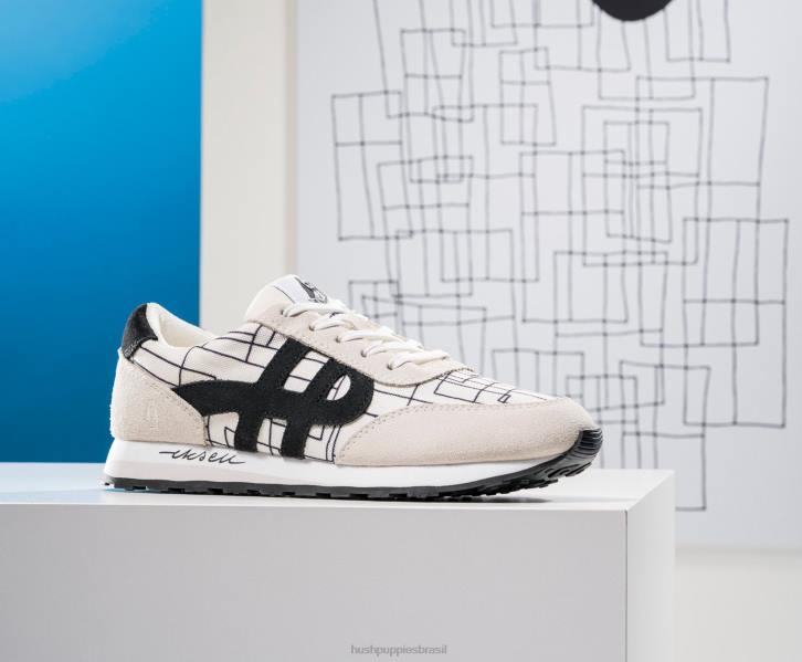 multi camurça cinza tênis seventy8 mulheres Hush Puppies tênis ZZ6R123