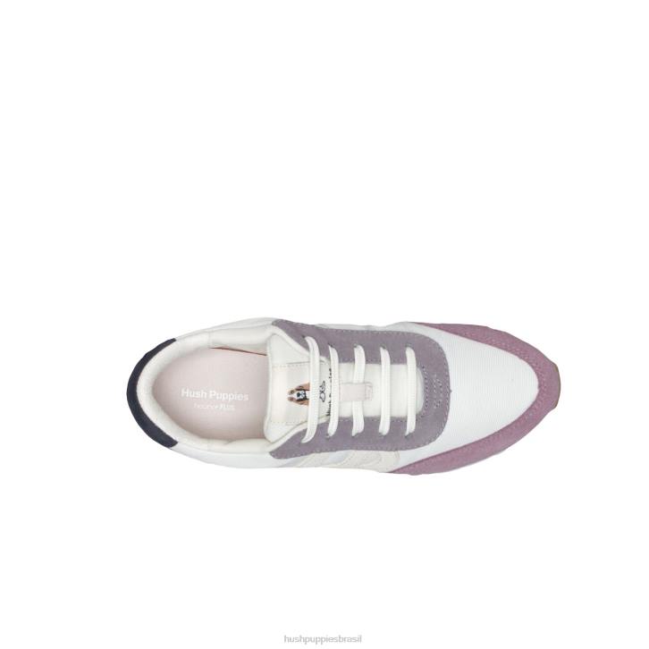 multi camurça roxa tênis seventy8 mulheres Hush Puppies tênis ZZ6R112