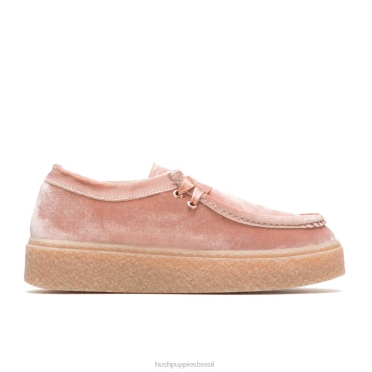 veludo coral ponte mulheres Hush Puppies tênis ZZ6R134
